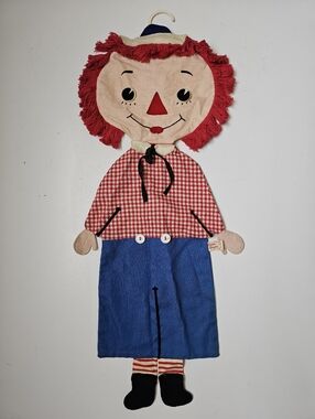 Vintage 1968 Raggedy Ann Pajama Bag Diaper Holder By Simon Simple Originals